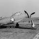 The Akutan Zero, painted with US markings. After limited testing in California, the aircraft was transferred to the East Coast and flown at the US Navy at Naval Air Station Patuxent River, Maryland (NASA)